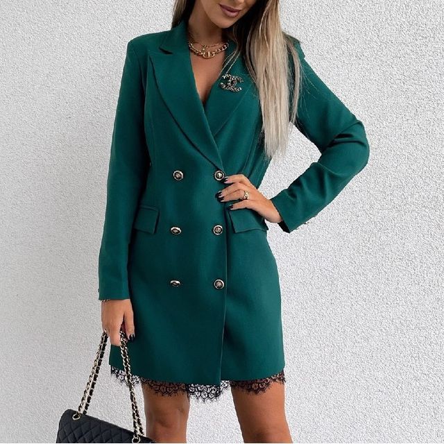 Occsana - Double-Breasted Blazer Dress | YesStyle