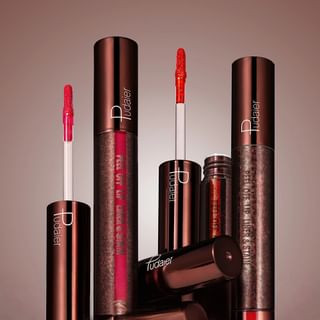 Pudaier - Metallic Long-Lasting Peel-Off Lip Tint - 5 Colors 