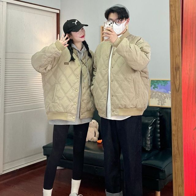 quilted baseball jacket