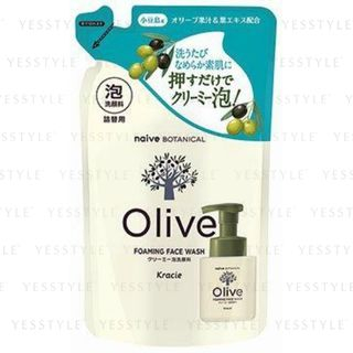 Kracie - Naive Botanical Olive Foaming Face Wash Refill