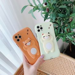 CeLLEAGUE - Lazy Cat Phone Case - iPhone 11, 11 Pro, 11 Pro Max, XS Max, X/XS, XR, 8p/7p, 8/7 CeLLEAGUE - Lazy Cat Phone Case - iPhone 11, 11 Pro, 11 Pro Max, XS Max, X/XS, XR, 8p/7p, 8/7