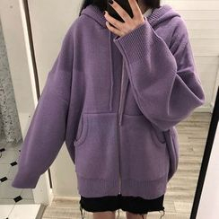 Dute - Knit Zip Hoodie Dute - Knit Zip Hoodie