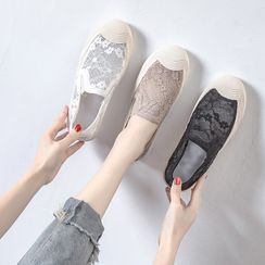 Siji - 蕾丝拼接轻便鞋 Siji - 蕾丝拼接轻便鞋