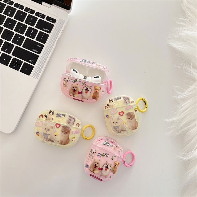 Edgin - Lucky Cat Print AirPods Earphone Case Skin