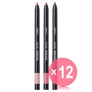 The Saem - Eco Soul Lip Liner - 3 Colors (x12) (Bulk Box)