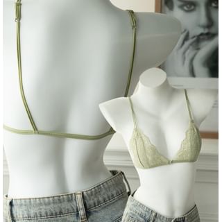 Wildery-Wireless Lace Bra