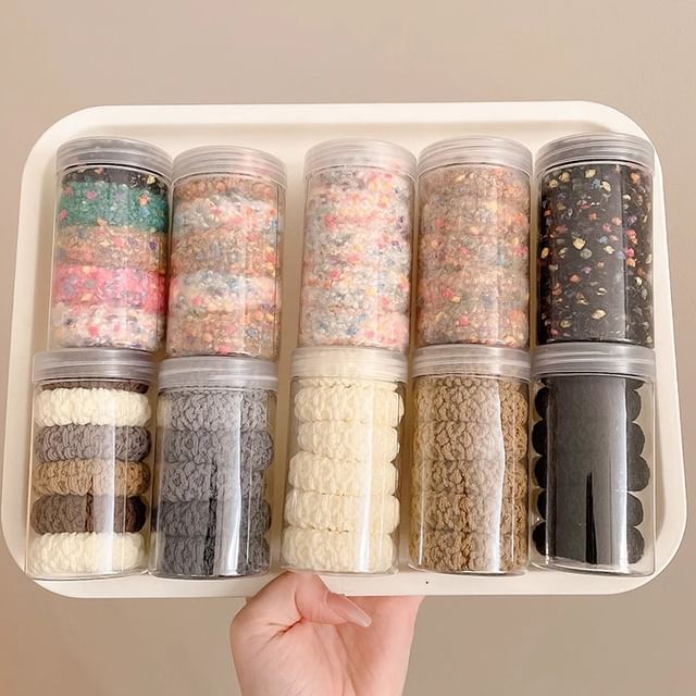 Miss Floral-Hair Tie Set