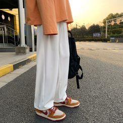 JUN.LEE - Wide Leg Dress Pants JUN.LEE - Wide Leg Dress Pants