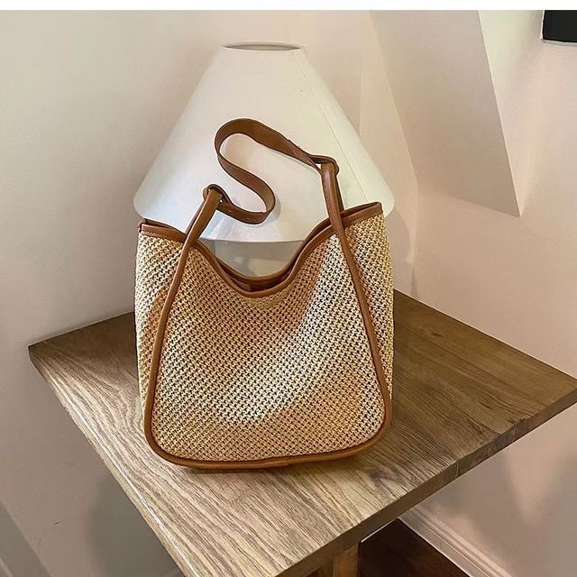 Basaran-Straw Tote Bag