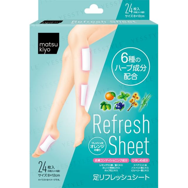 matsukiyo-Foot Refresh Sheet