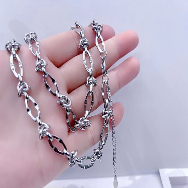 Juanitro-Thorn Stainless Steel Necklace