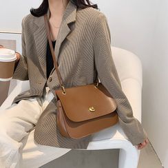 Cipres - Plain Flap Crossbody Bag Cipres - Plain Flap Crossbody Bag