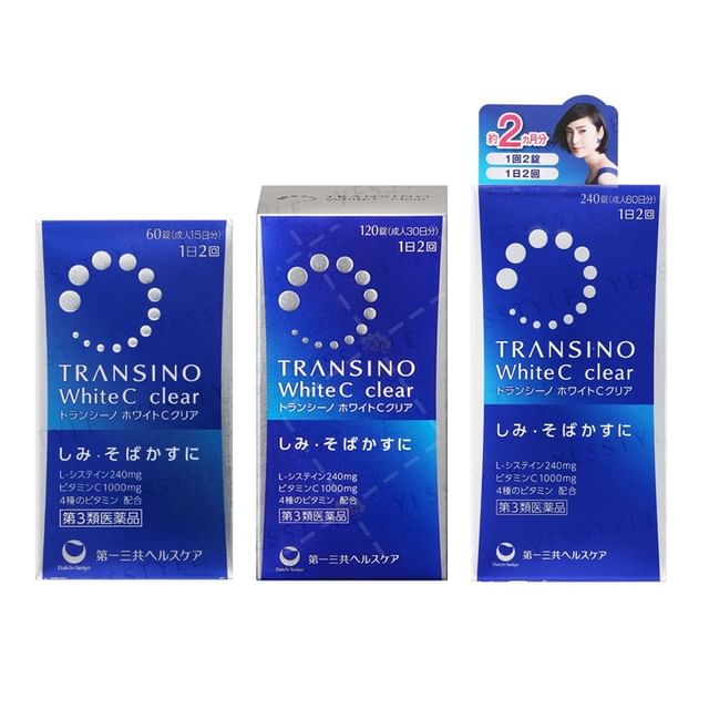 TRANSINO-Comprimidos White C Clear