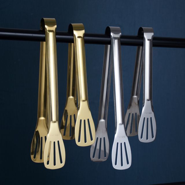 Hashi-Stainless Steel Serving Tongs