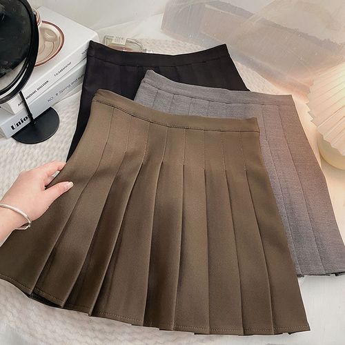 Pleated mini skirt clearance yesstyle