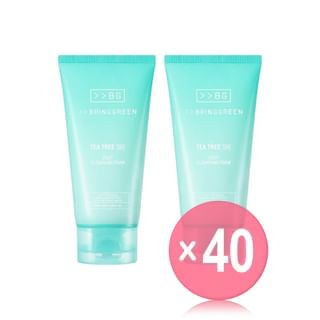 BRING GREEN - Tea Tree Cica Deep Cleansing Foam Special Set (x40) (Bulk Box)