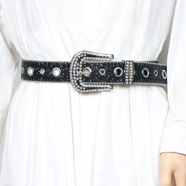Beltalicious - Rhinestone Glitter Belt | YesStyle