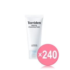 Torriden - DIVE-IN Low Molecular Hyaluronic Acid Cleansing Foam Mini (x240) (Bulk Box)