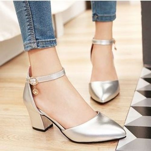 Freesia Block Heel Pumps YesStyle