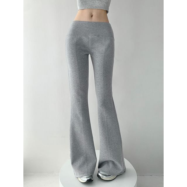 Shira-Mid-Rise Flared Sweatpants