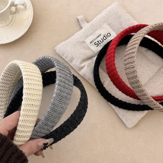 Kayochs-Plain Yarn Headband