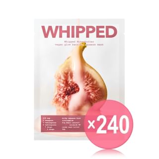 WHIPPED - Muhwabutter Vegan Glow Barrier Squeeze Mask (x240) (Bulk Box)