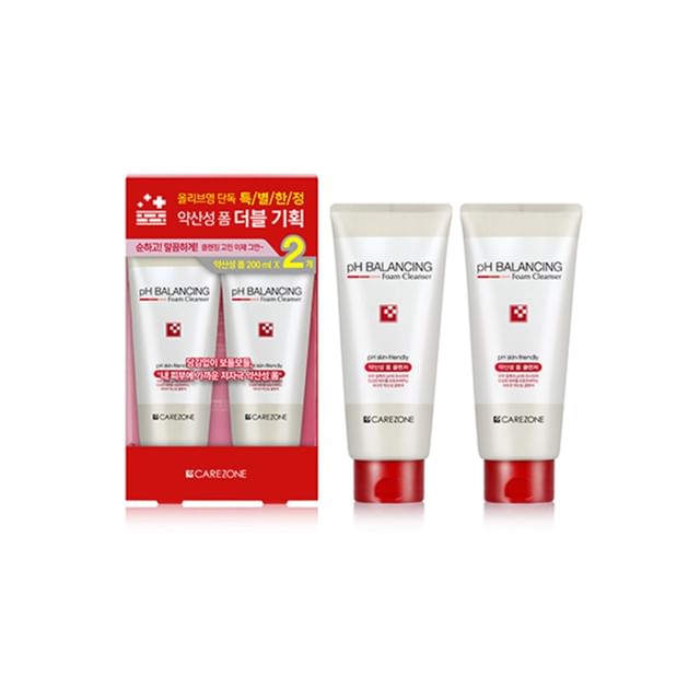 CAREZONE-pH Balancing Foam Cleanser Duo Set