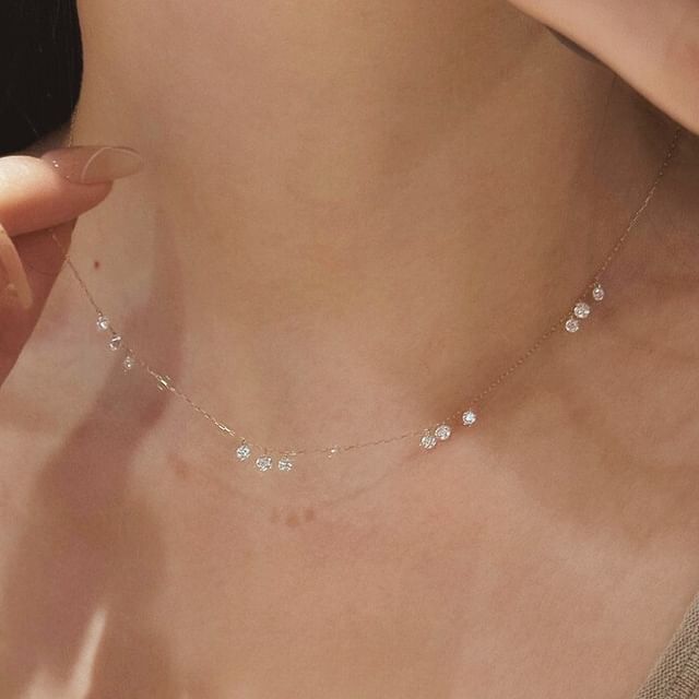Phoenoa-CZ Chain Necklace