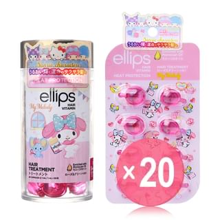 ellips - Sanrio My Melody Moroccan Hair Treatment Hair Oil (x20) (Bulk Box)