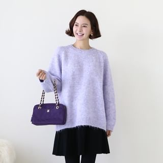 Lemite Raglan Sleeve Pastel Sweater