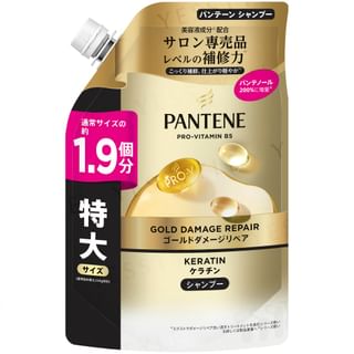PANTENE Japan - Gold Damage Repair Shampoo Refill Jumbo