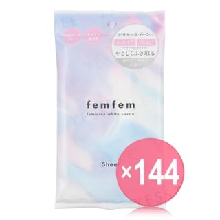 ASTY - Femfem Feminine Wipe Sheets (x144) (Bulk Box)