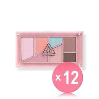 3CE - LAYER-IT-All Eyeshadow Palette - 5 Types (x12) (Bulk Box)