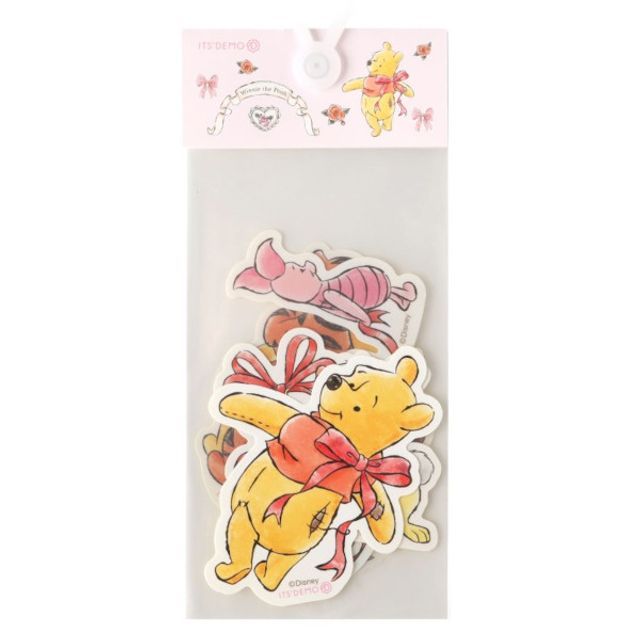 Its Demo Winnie The Pooh Sticker Set Ribbon Yesstyle