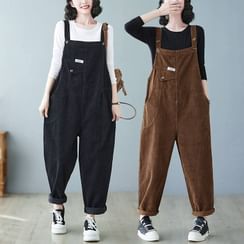 Short-Sleeve Zip-Up Plain Romper