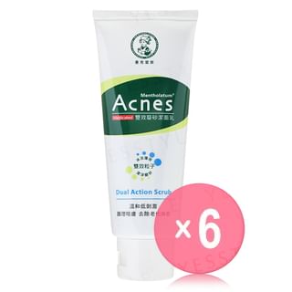 Rohto Mentholatum - Acnes Dual Action Scrub (x6) (Bulk Box)