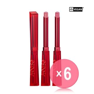 espoir - The Sleek Lipstick Cream Matte - 5 Colors (x6) (Bulk Box)