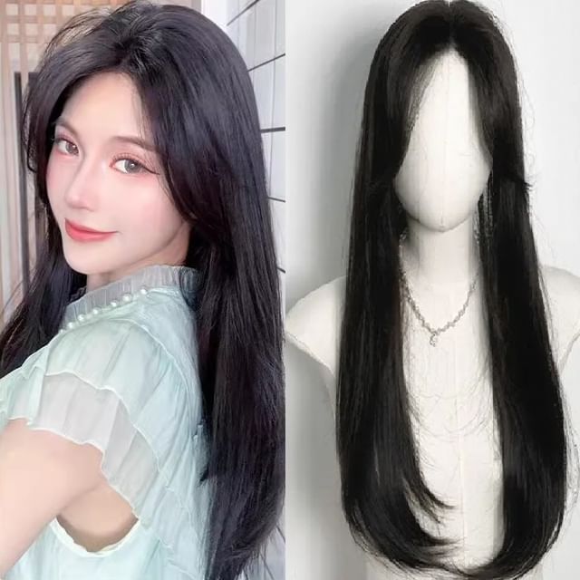 Jasmintinea-Hair Fringe - Straight Wavy