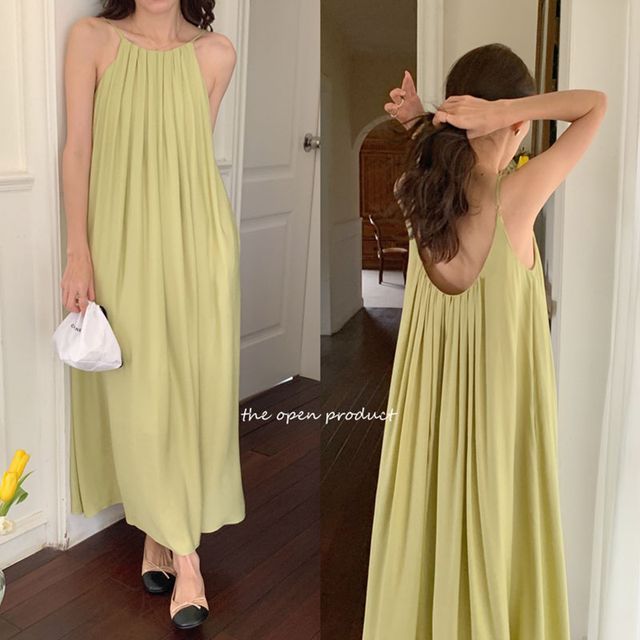 Coris-Halter Maxi Dress