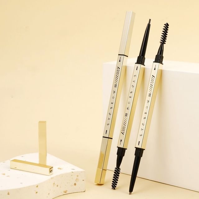 xixi-Dual Head Eyebrow Pencil - Crayon à sourcils - 3 couleurs