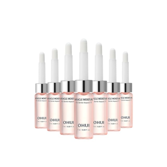 O HUI - Miracle Moisture Pink Barrier Ampoule 777 Set | YesStyle