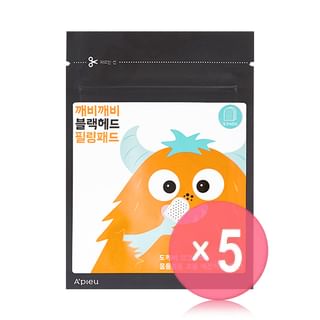 A'PIEU - Goblin Blackhead Peeling Pad 5pcs Bundle Set