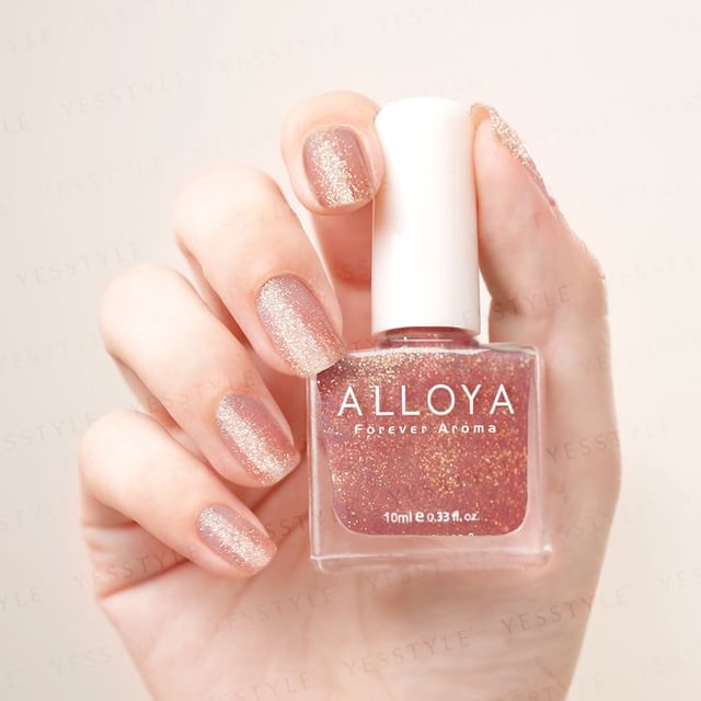 ALLOYA-Water-Based Natural Nail Polish Environmental Friendly 052 Twinkling Star