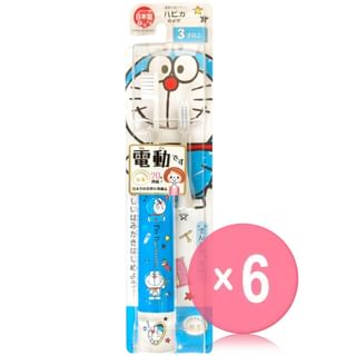 HAPICA - Doraemon Power Toothbrush (x6) (Bulk Box)