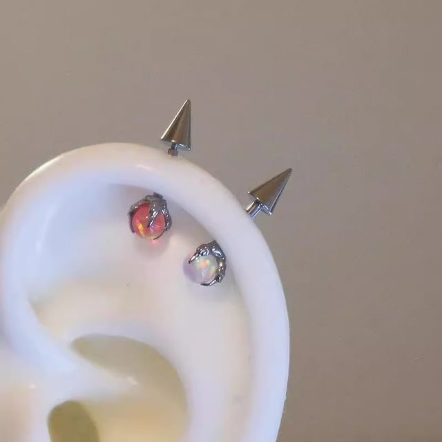 Sharkkira-Bead Stud Earring