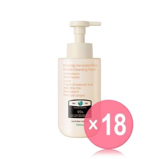 hetras - Morning-Harvested Rice Bubble Cleansing Foam (x18) (Bulk Box)