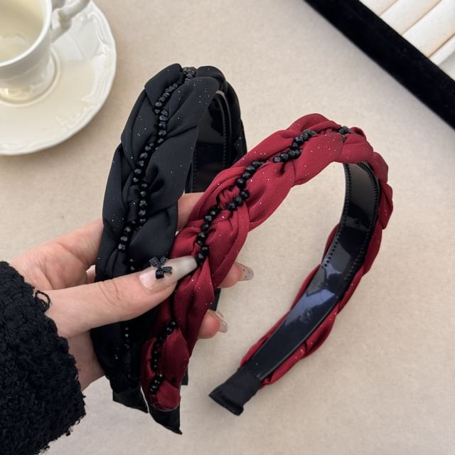 Kayochs-Beaded Twist Headband