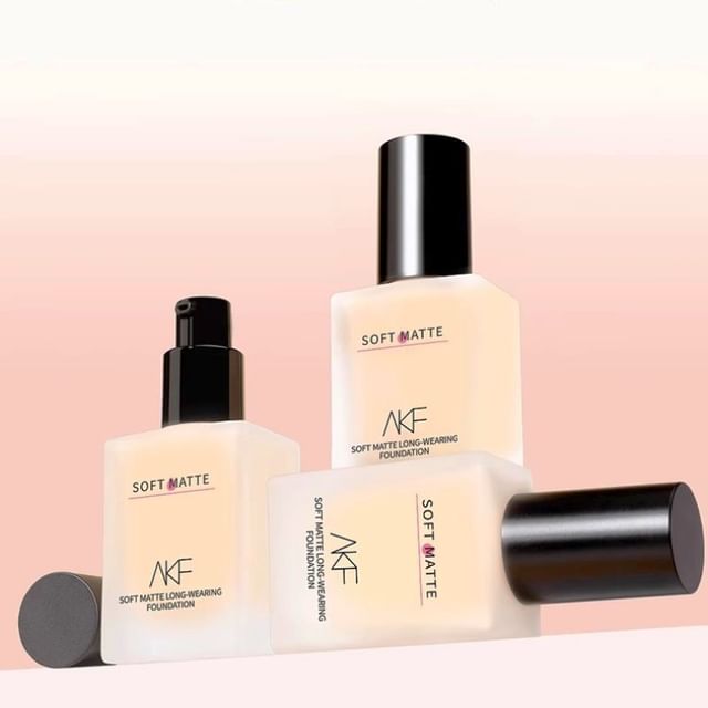 AKF-Moisturizing Semi Matte Foundation - 4 Colors