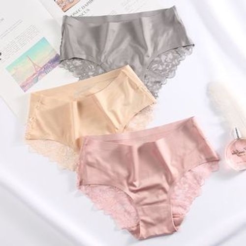 ZUEU - Lace Panel Panties