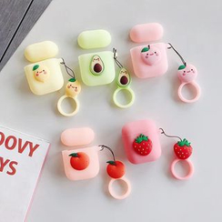 Vachie - Silicone Fruit Motif AirPods Case Cover Vachie - Silicone Fruit Motif AirPods Case Cover
